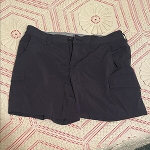 Women's Black Cargo Shorts
